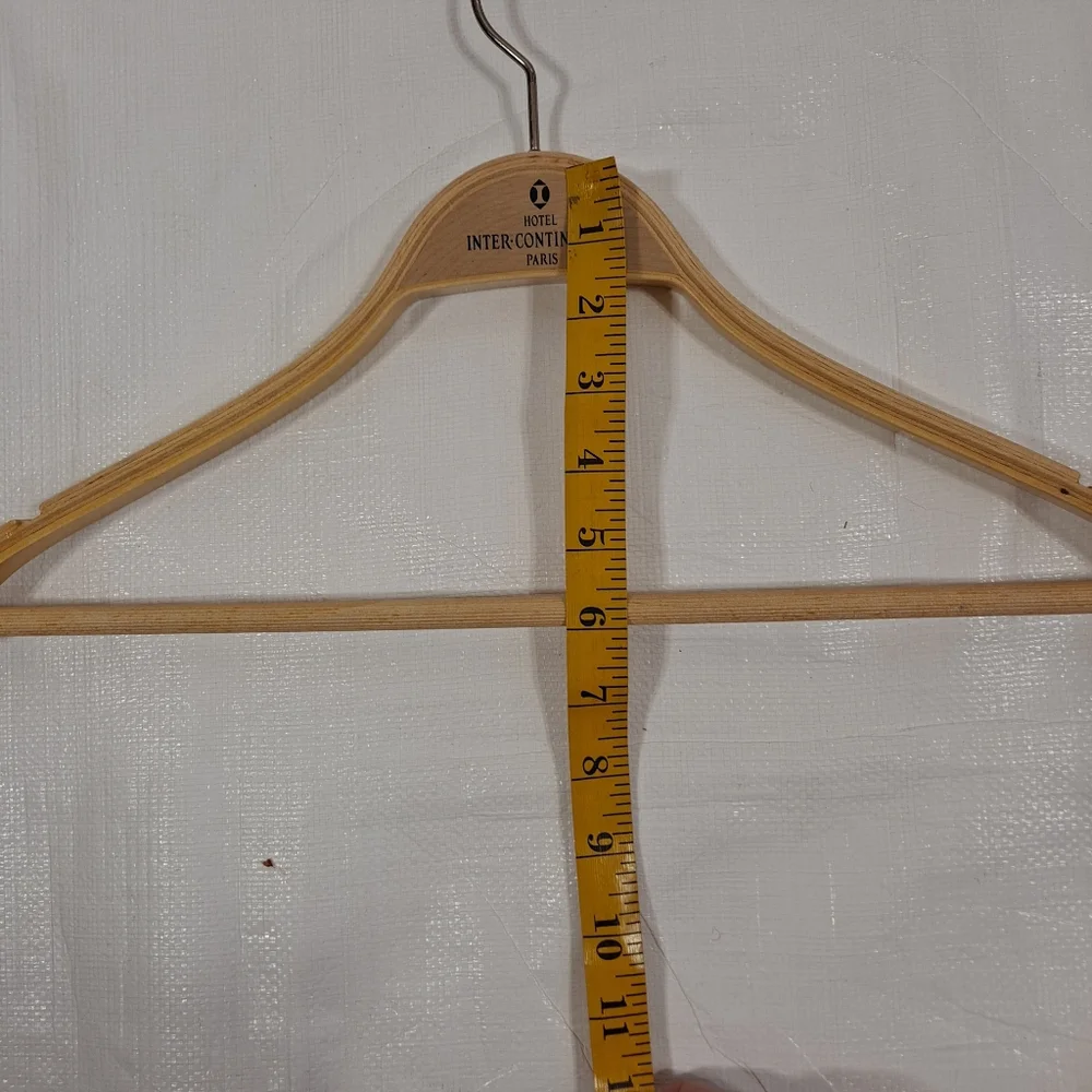 Intercontinental Hotel Paris Wooden Hanger